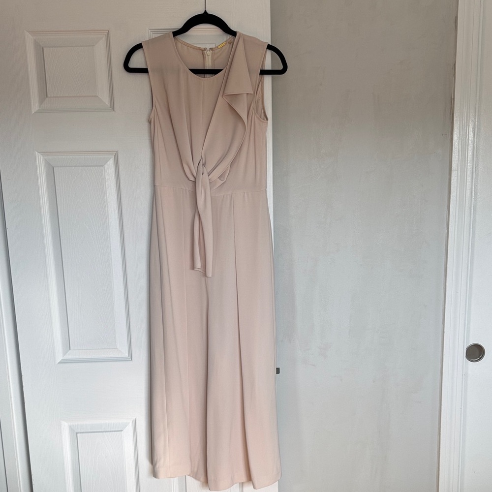 Elie Tahari Blush Sleeveless Jumpsuit
